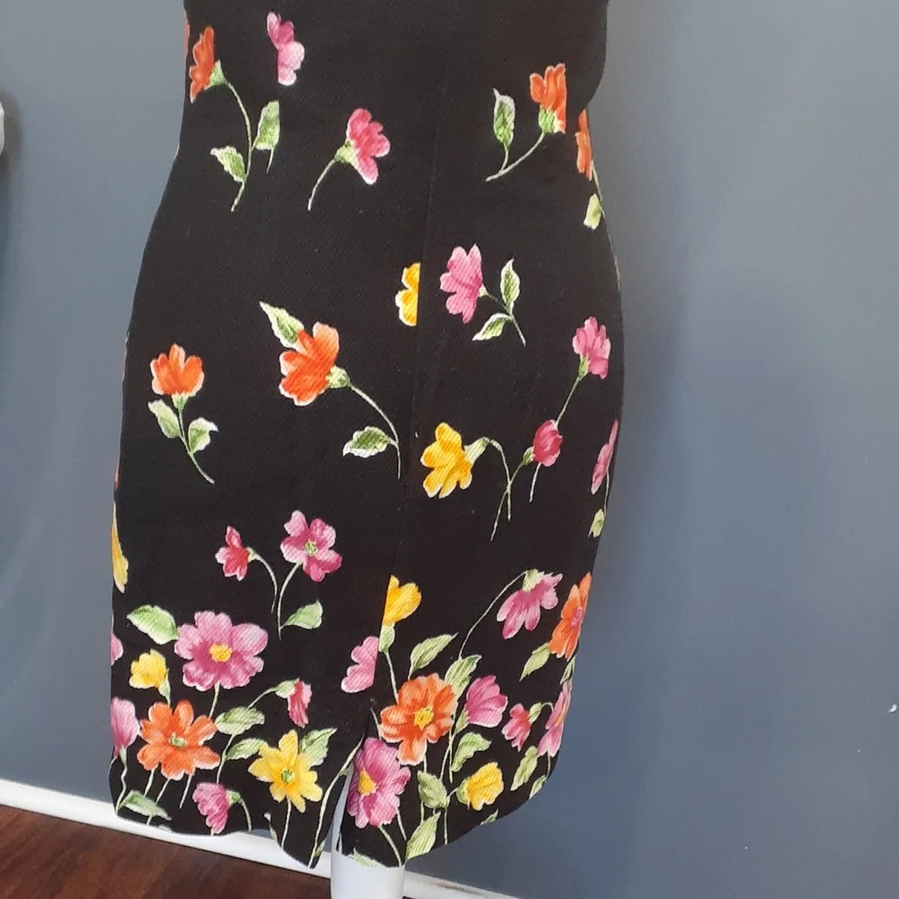 Kenar floral black dress size 8 - Picture 6 of 9